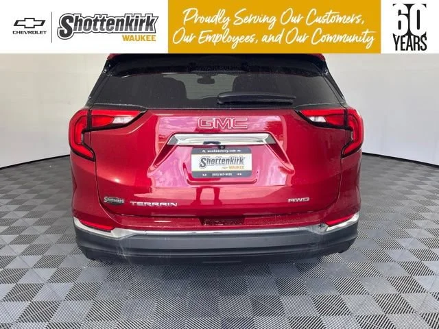 Used 2020 Red Quartz Tintcoat GMC SLT image 37