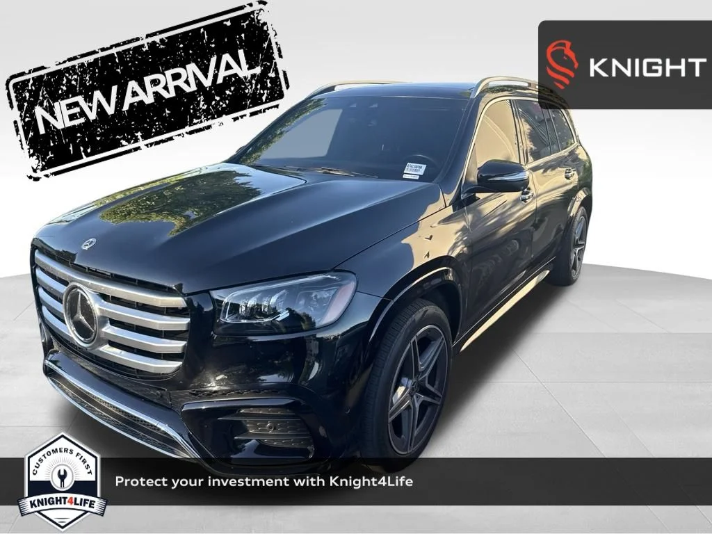 Used 2024 Obsidian Black Metallic Mercedes-Benz GLS 450 image 1