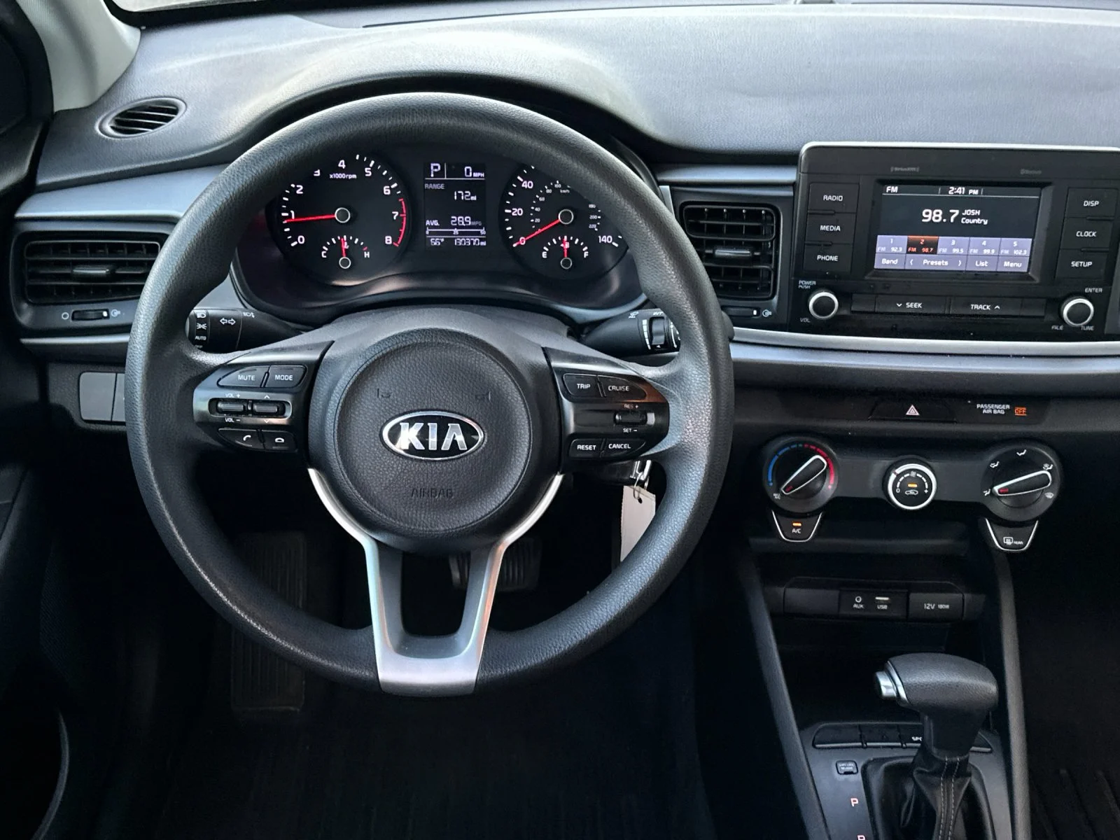 Used 2018 Aurora Black Kia S image 14