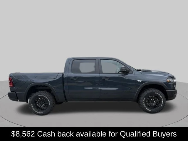 New 2026 Forged Blue Metallic Exterior Paint RAM Rebel image 2