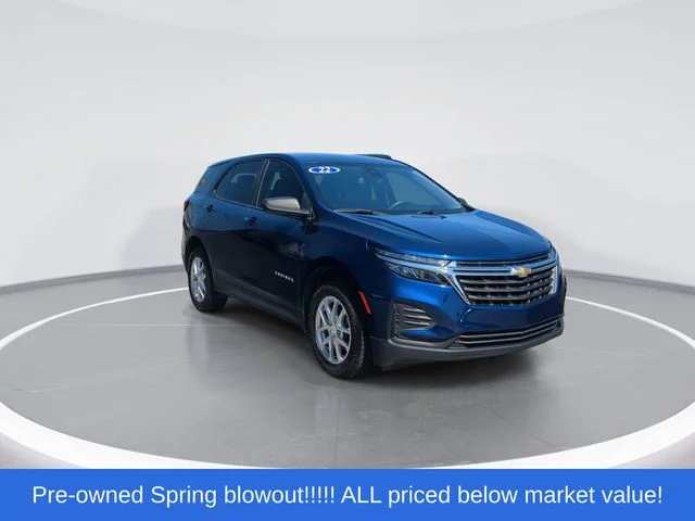 Used 2022 Blue Chevrolet LS image 2