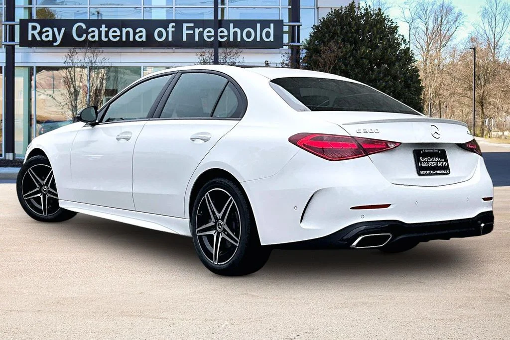 New 2026 White Mercedes-Benz C 300 image 3