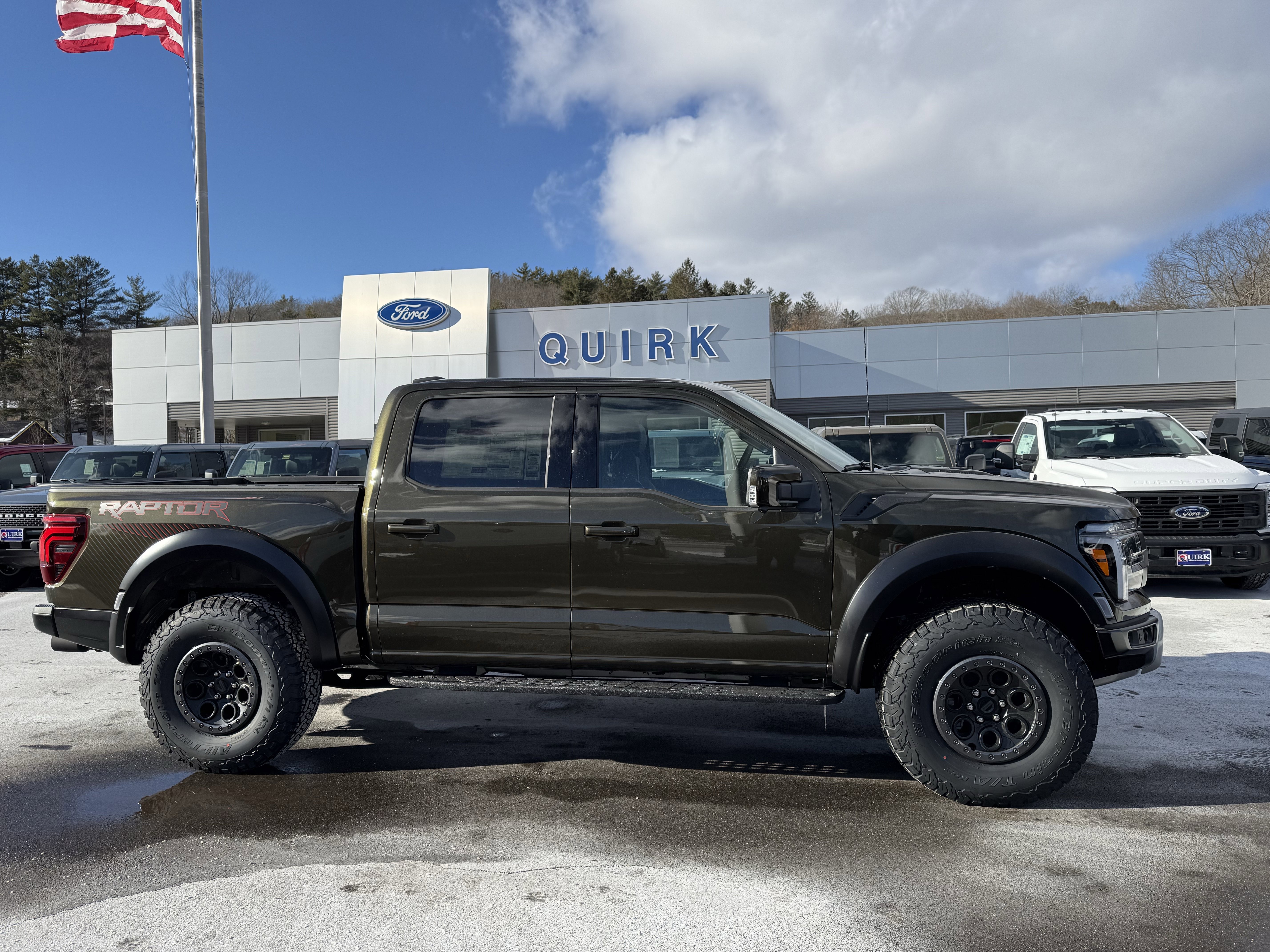 New 2025 Shelter Green Ford Raptor® image 2