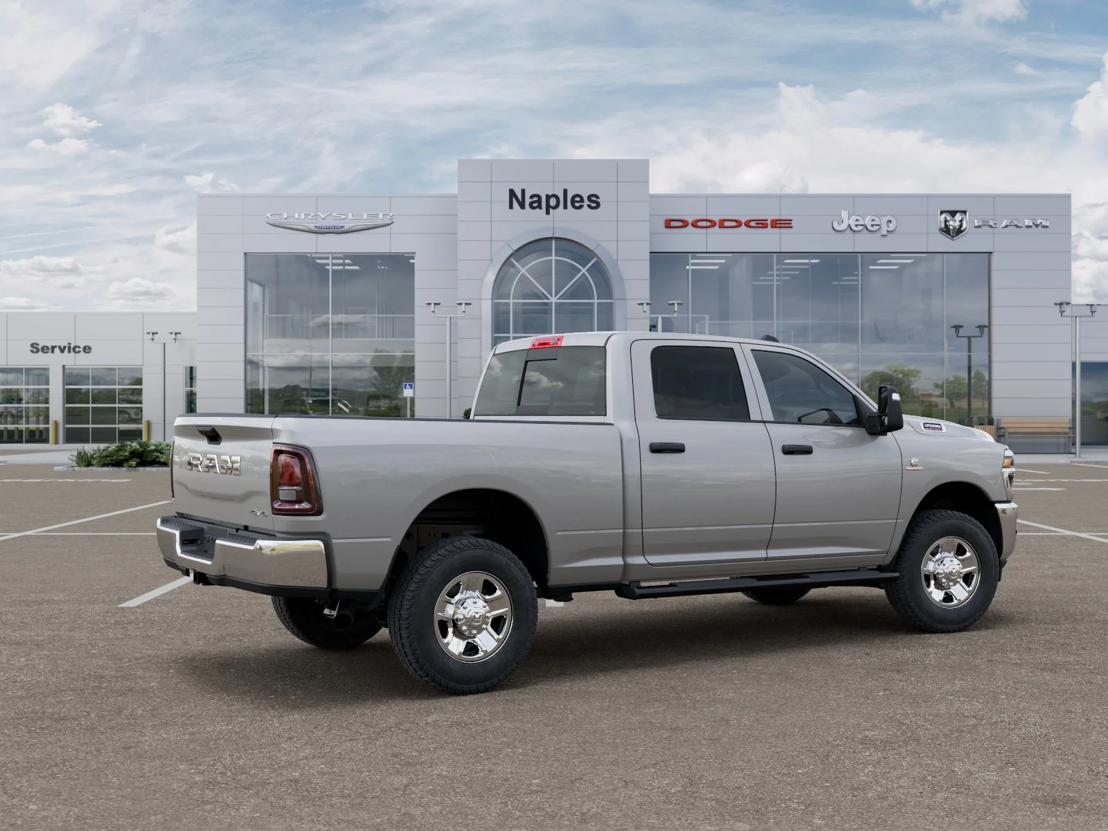 New 2026 Silver-Zynith Exterior Paint RAM Tradesman image 30