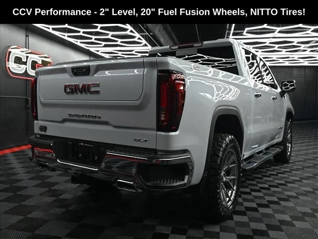 New 2026 Glacier White Tricoat GMC SLT image 36
