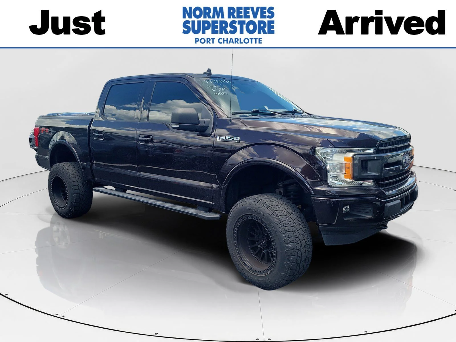 Used 2020 Magma Red Ford XLT image 1