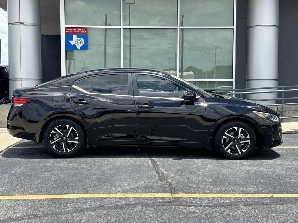 Used 2024 Black Nissan SV image 2