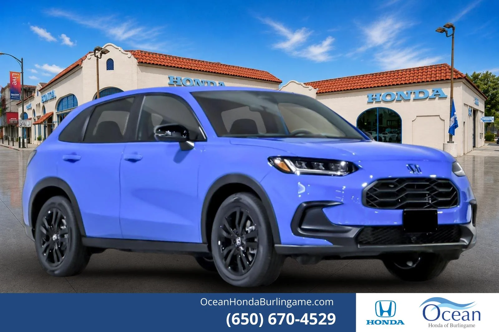 New 2027 Boost Blue Pearl Honda Sport image 1