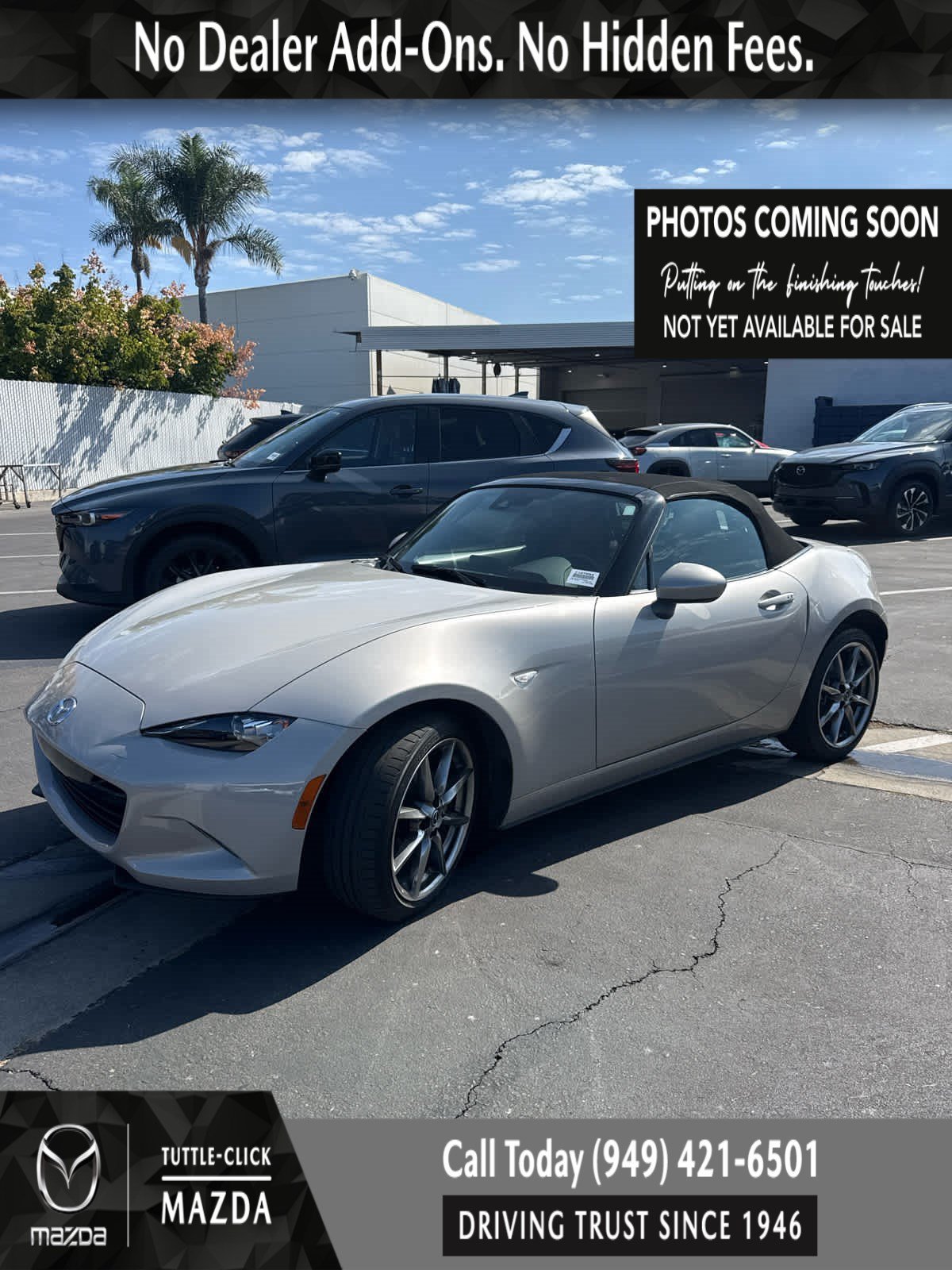 Used 2023 Platinum Quartz Metallic Mazda Grand Touring image 1