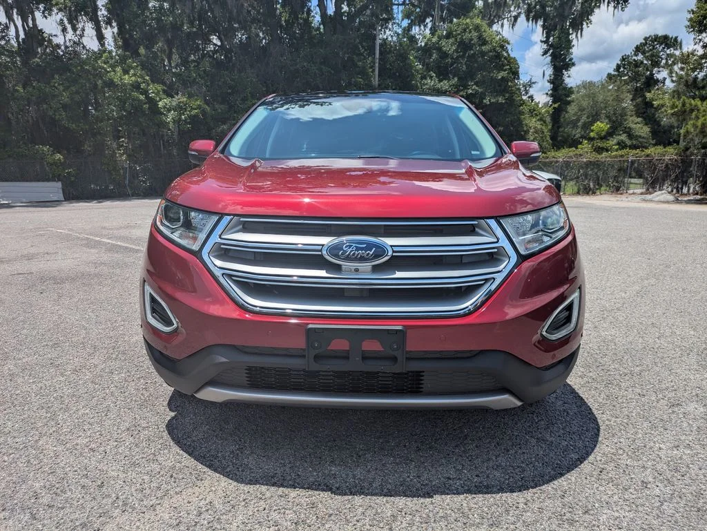 Certified Used 2018 Ruby Red Metallic Tinted Clearcoat Ford Titanium image 9