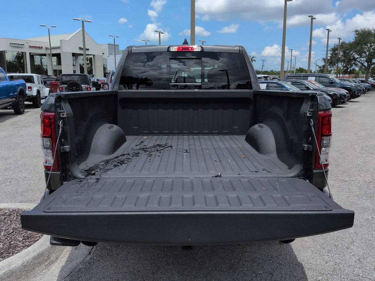 Used 2024 Granite Crystal Metallic Clearcoat Ram Big Horn image 13