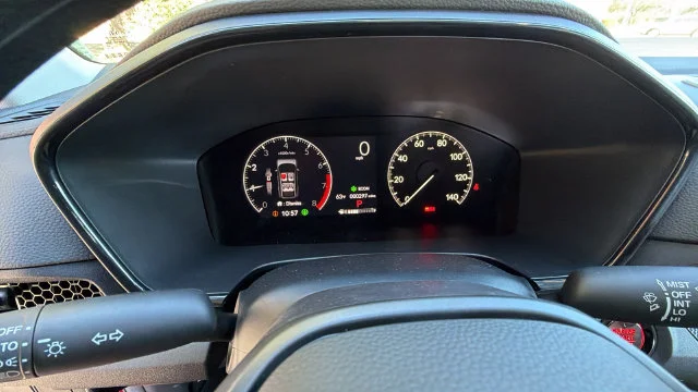 New 2026 Radiant Red Metallic Honda AWD LX image 29