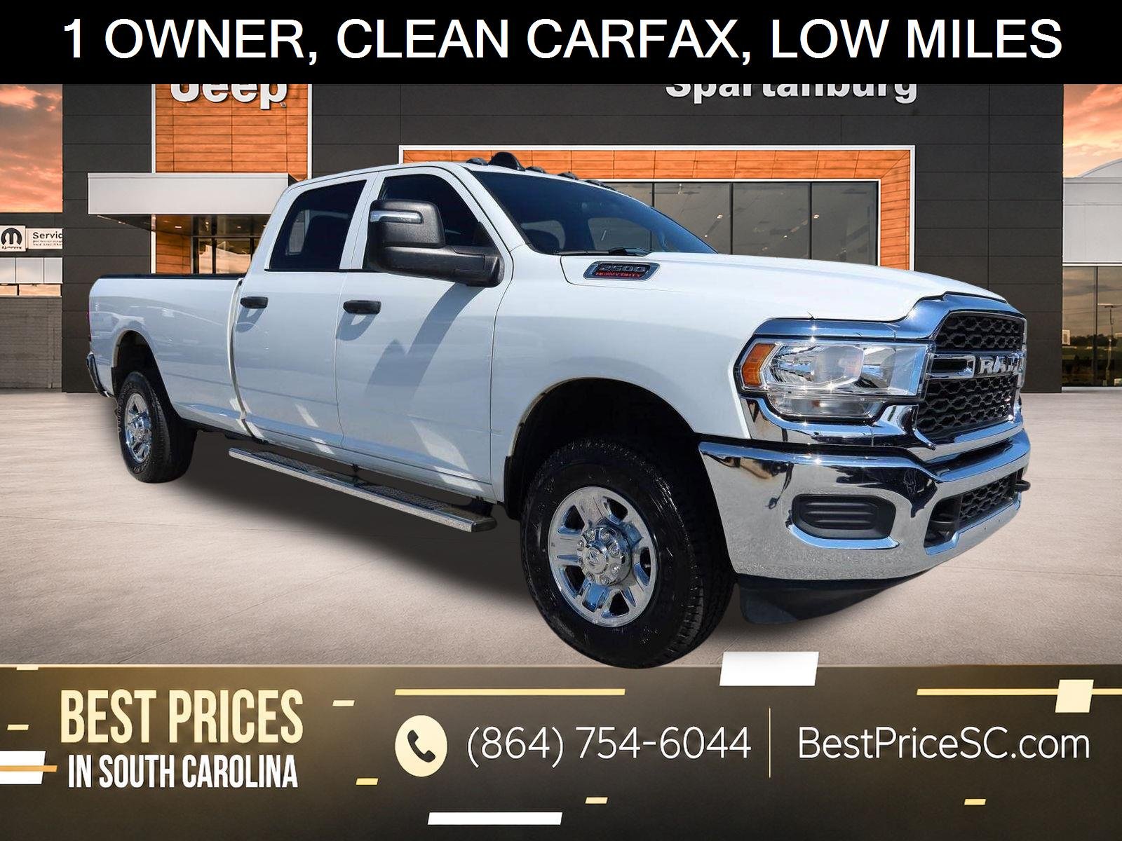 Certified Used 2024 Bright White Clearcoat Ram Tradesman image 1