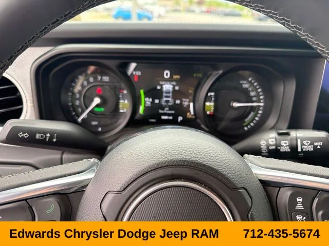 Certified Used 2025 Gray Jeep Sahara 4xe image 17