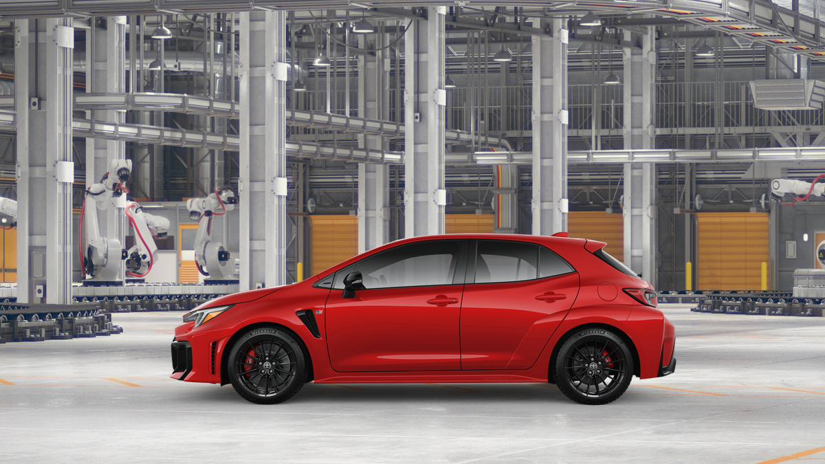 New 2026 Supersonic Red Toyota GR Corolla image 4
