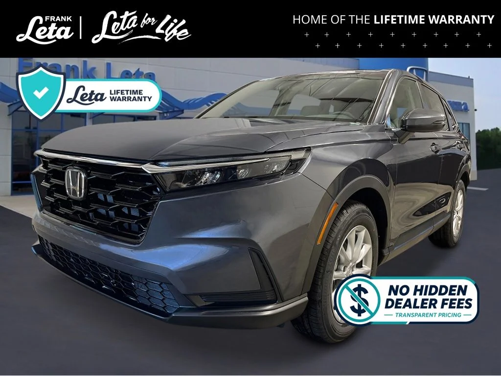New 2026 Meteorite Gray Metallic Honda AWD EX image 1