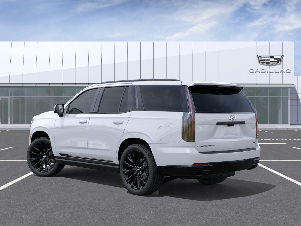 New 2026 Vibrant White Tricoat Cadillac Platinum Sport image 3