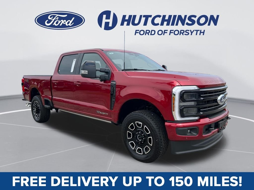 New 2026 Red Ford Platinum image 1