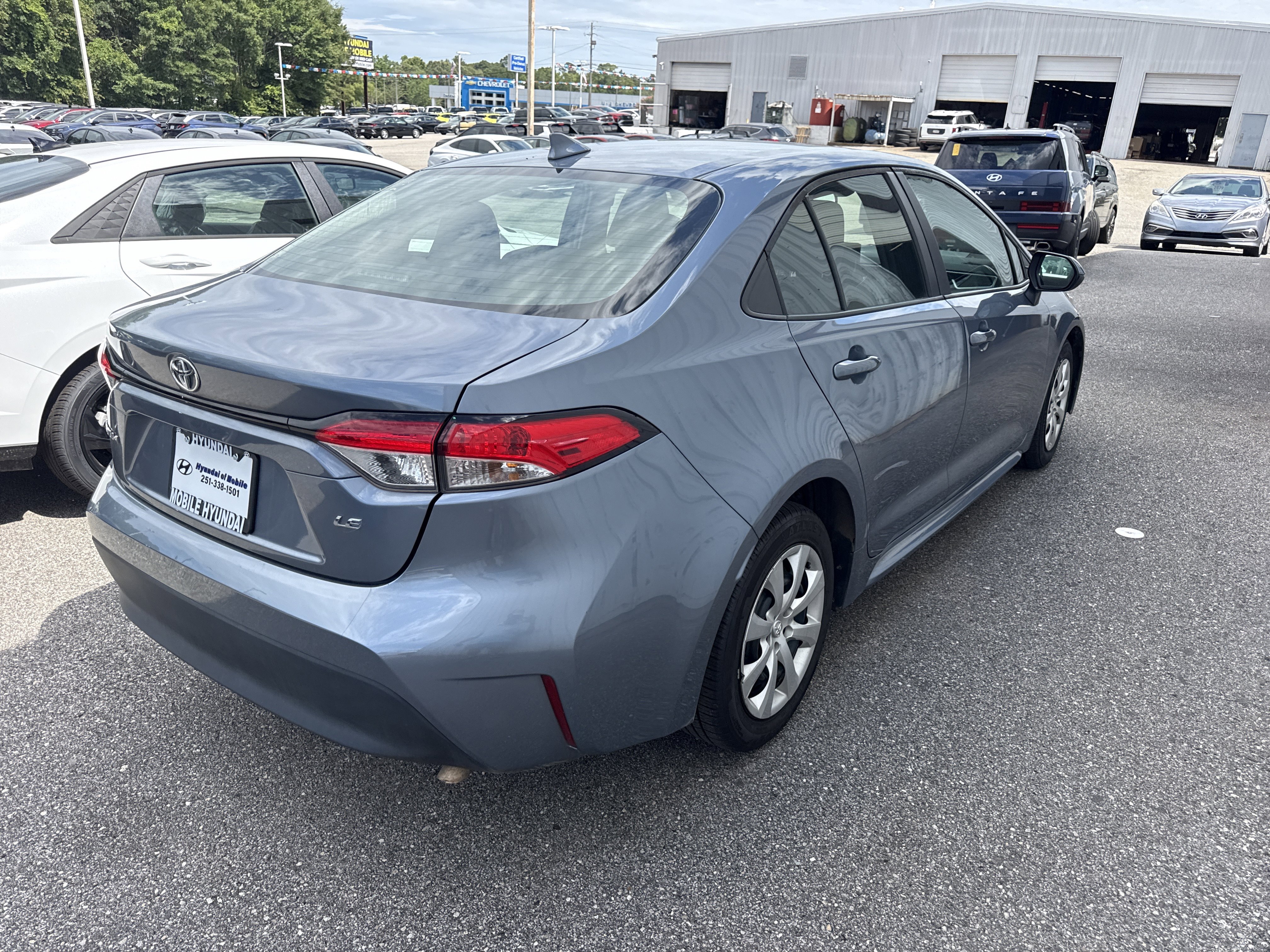Used 2024 Celestite Toyota LE image 2