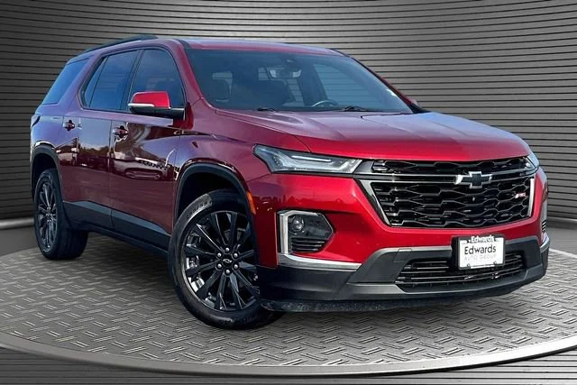Used 2023 Radiant Red Tintcoat Chevrolet RS image 3