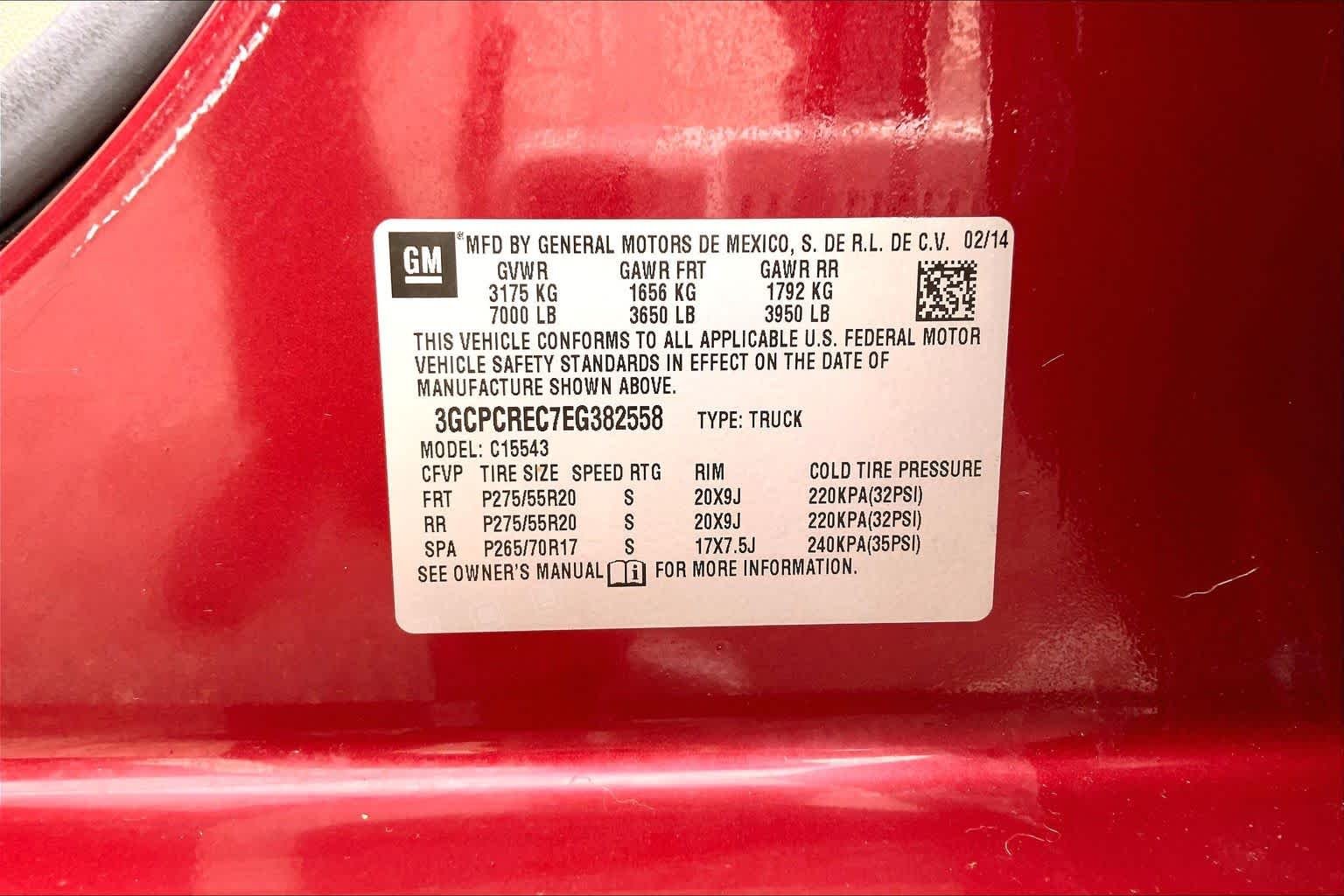 Used 2014 Deep Ruby Metallic Chevrolet LT image 35