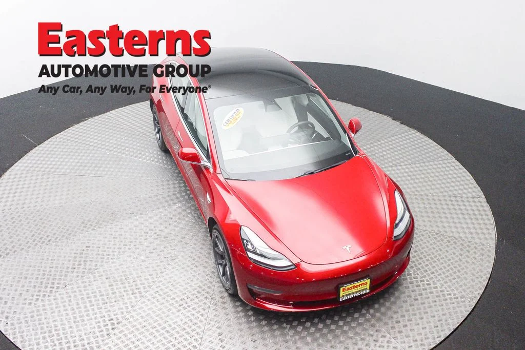 Used 2019 Red Tesla Standard image 3