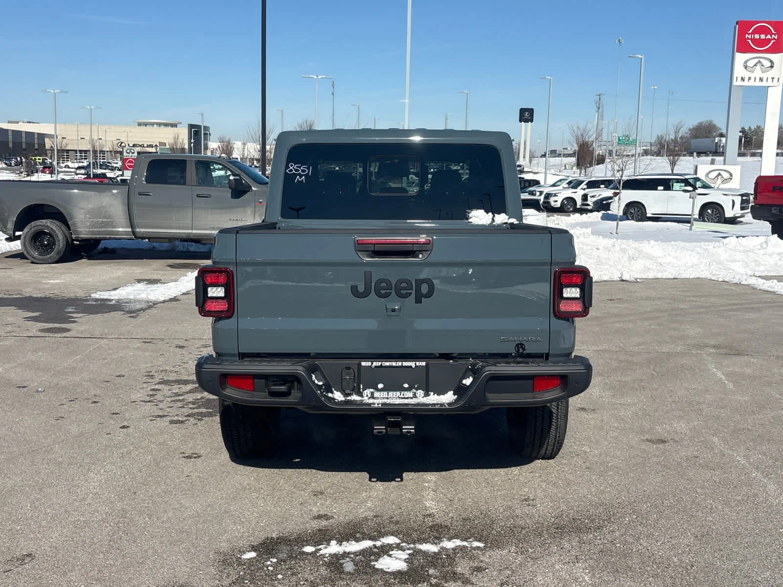 New 2026 Anvil Clear-Coat Exterior Paint Jeep Sahara image 8