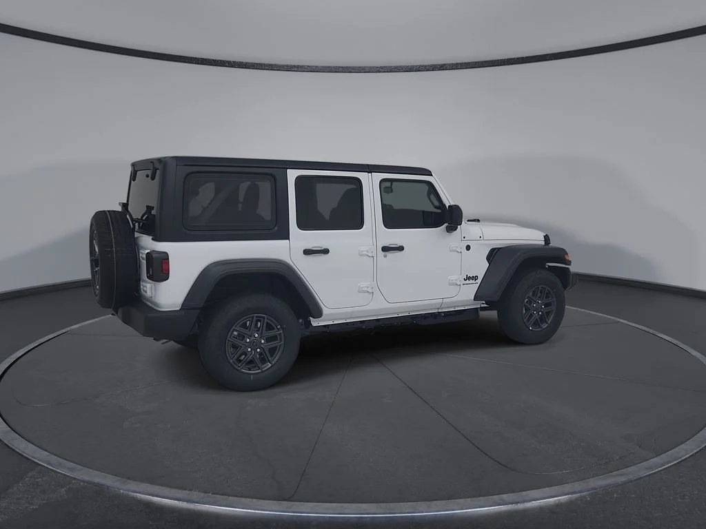 New 2026 Bright White Clear-Coat Exterior Paint Jeep Sport image 17