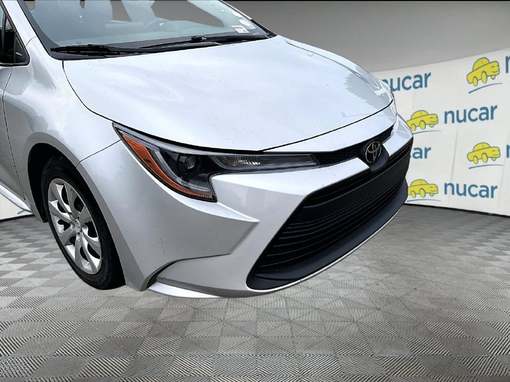 Certified Used 2024 Silver Toyota LE image 8