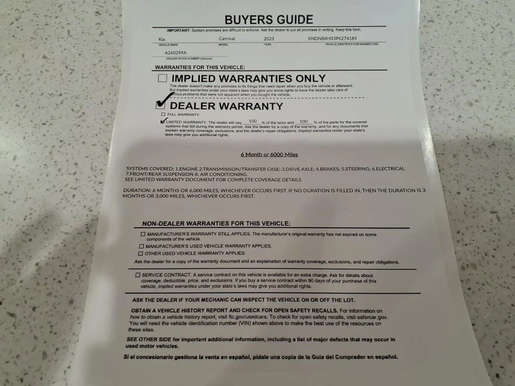 Used 2023 Blue Kia LX Seat Package image 34