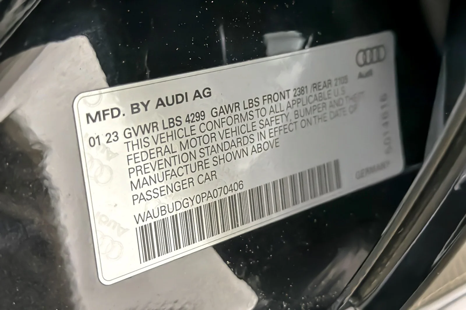 Used 2023 Mythos Black Metallic Audi Premium Plus 40 TFSI image 26