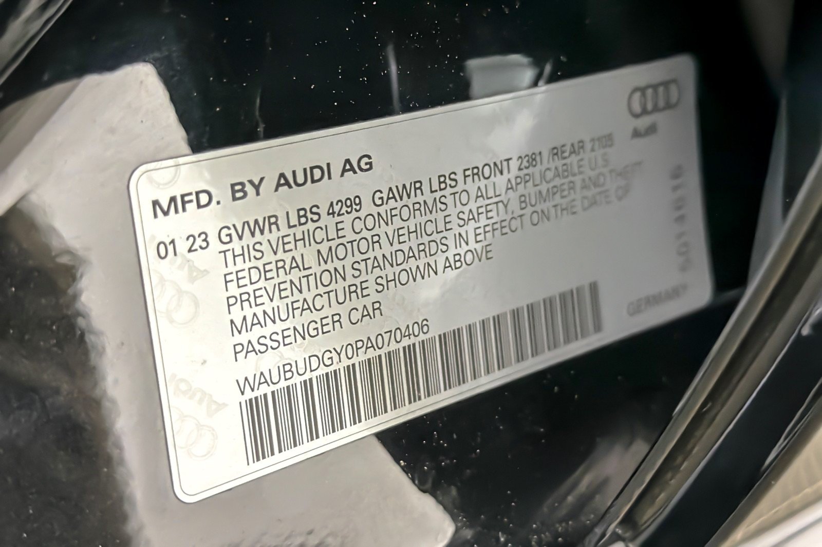 Used 2023 Mythos Black Metallic Audi Premium Plus 40 TFSI image 26