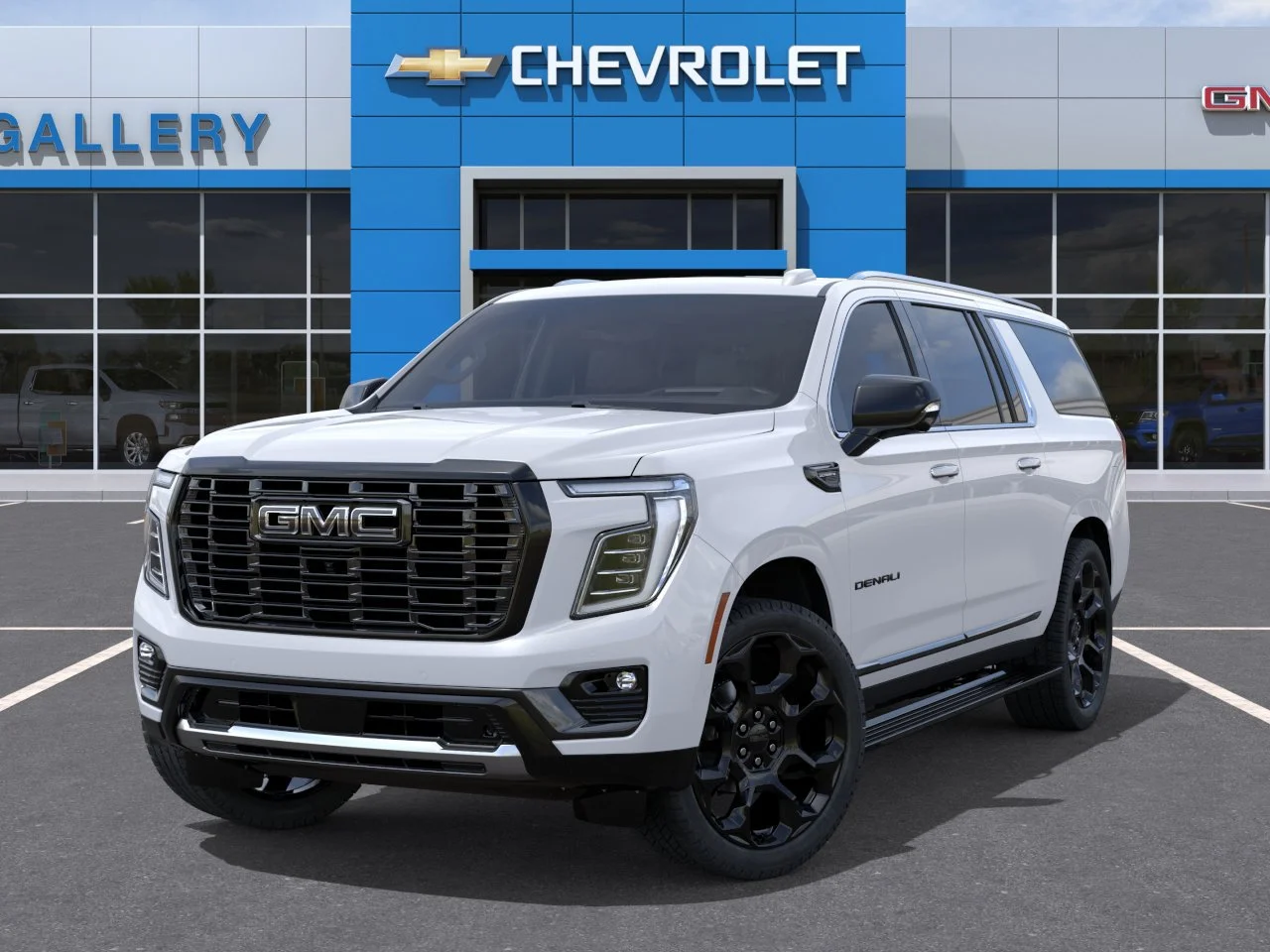 New 2027 Glacier White Tricoat GMC Denali Ultimate image 7