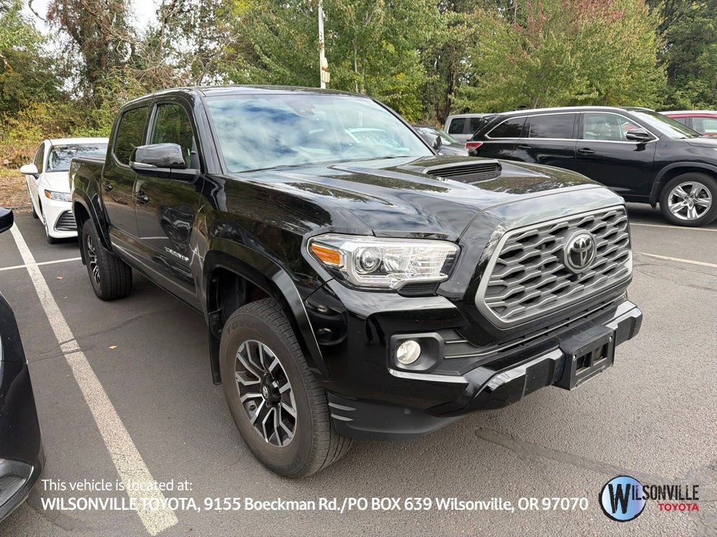 Certified Used 2023 Black Toyota TRD Sport image 1