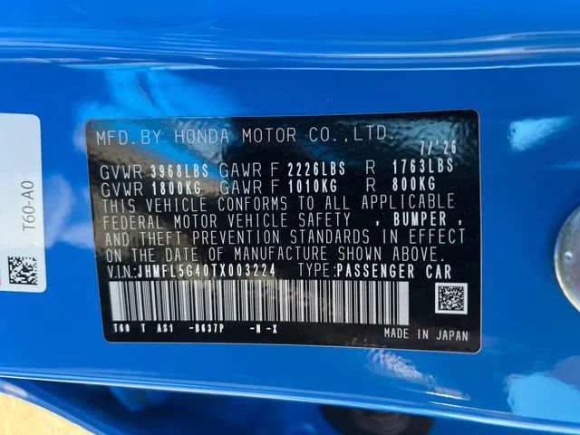 New 2026 Boost Blue Pearl Honda  image 17