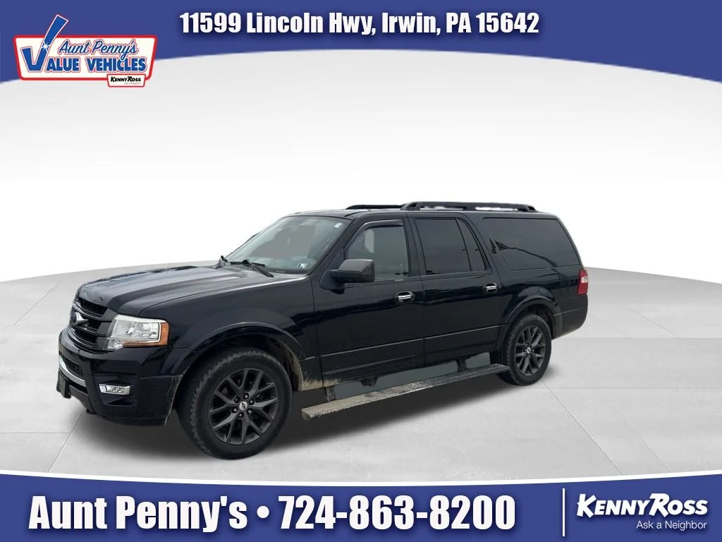 Used 2017 Black Ford Limited image 1