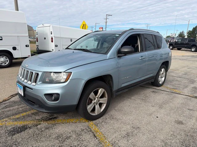 Used 2014 Winter Chill Pearlcoat Jeep Sport image 1