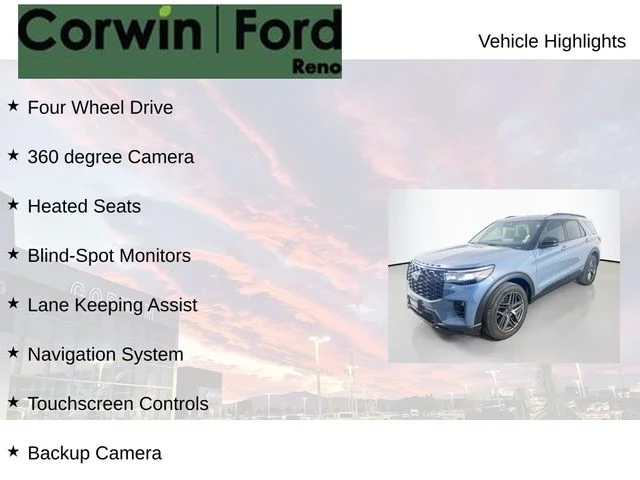 Certified Used 2026 Vapor Blue Metallic Ford ST-Line image 7