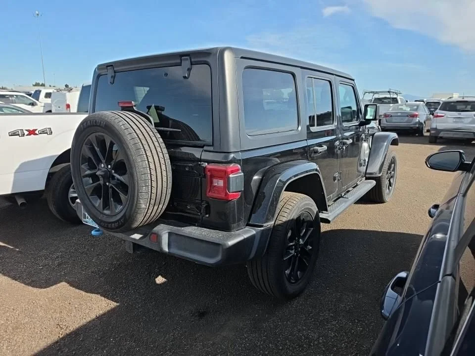 Certified Used 2023 Black Jeep Sahara 4xe image 5