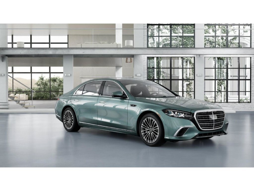 New 2027 Verde Silver Metallic Mercedes-Benz S 580 image 11