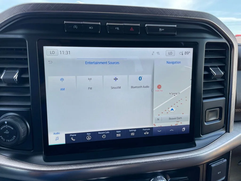 Used 2023 Antimatter Blue Metallic Ford King Ranch image 17