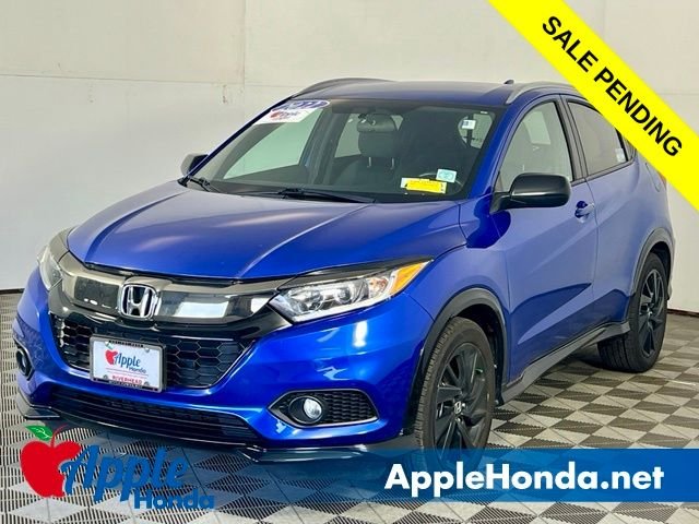 Used 2022 Aegean Blue Metallic Honda Sport image 3