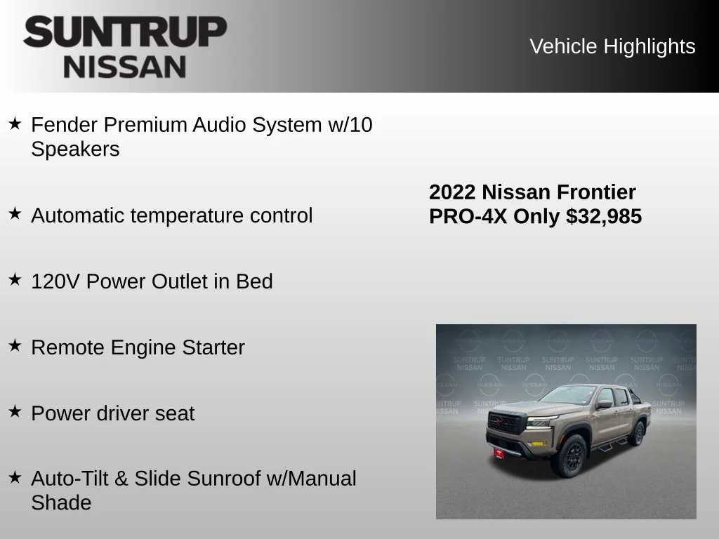 Used 2022 Beige Nissan PRO-4X image 16