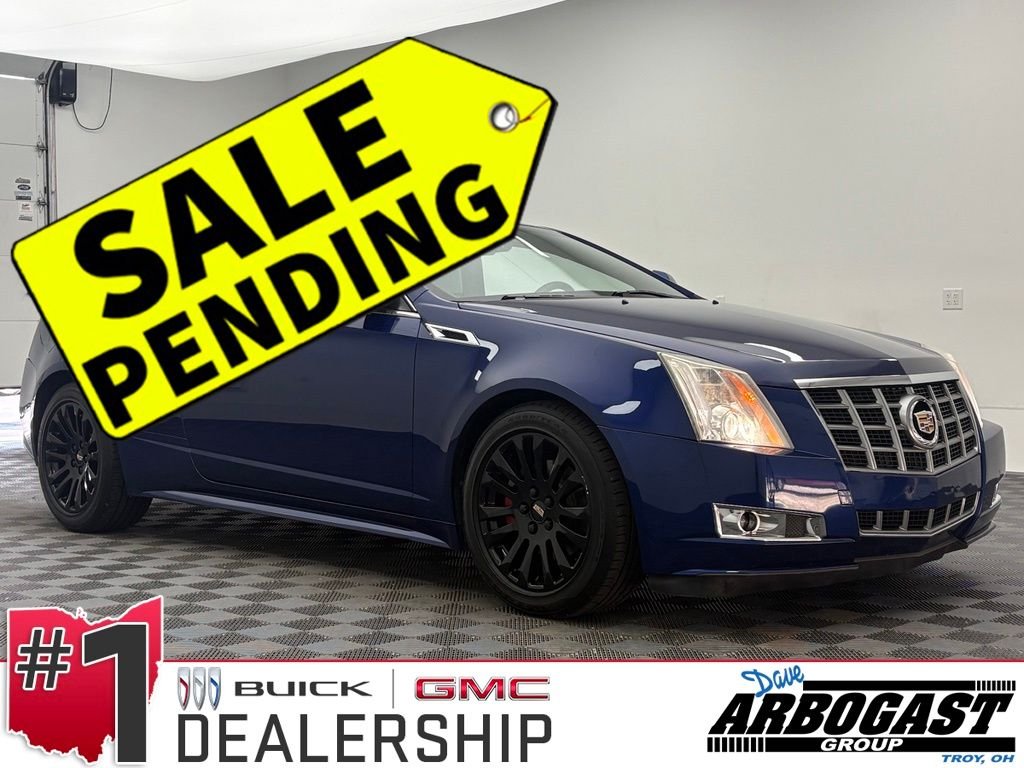 Used 2012 Opulent Blue Metallic Cadillac Performance image 1
