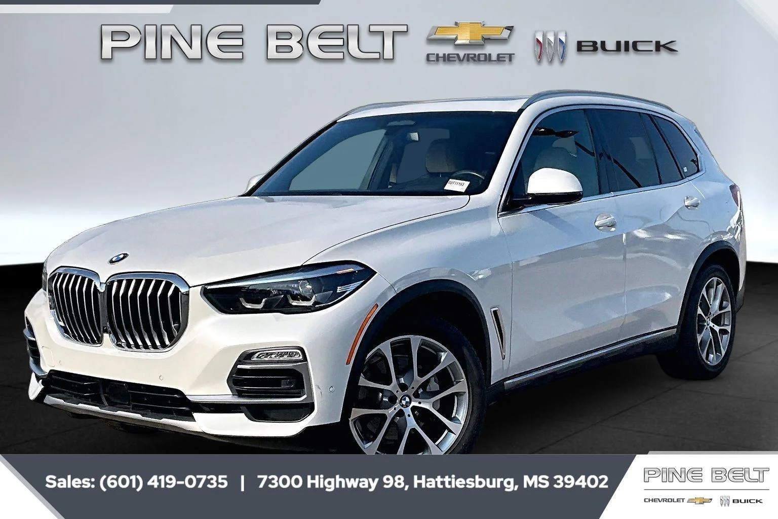 Used 2019 Mineral White Metallic BMW xDrive40i image 10