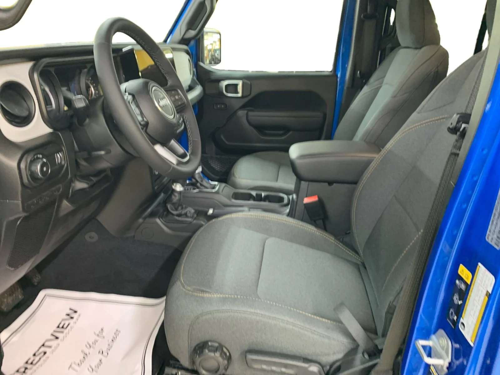 New 2026 Hydro Blue Pearl Jeep Sport S image 10