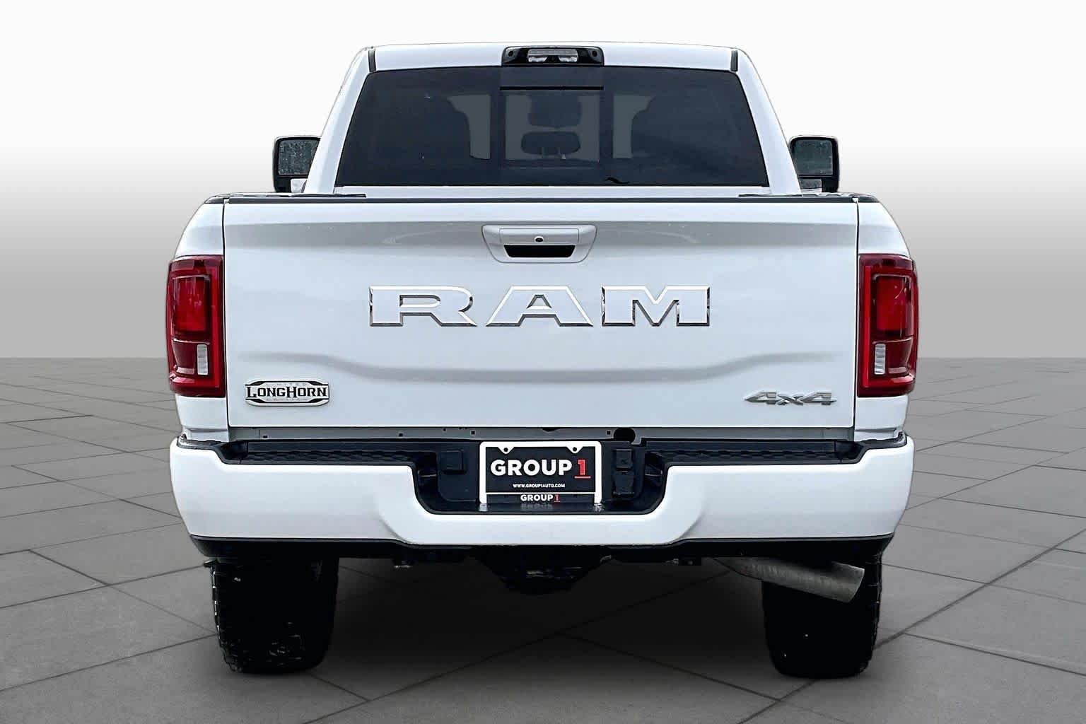 Used 2025 Bright White Clearcoat Ram Longhorn image 5