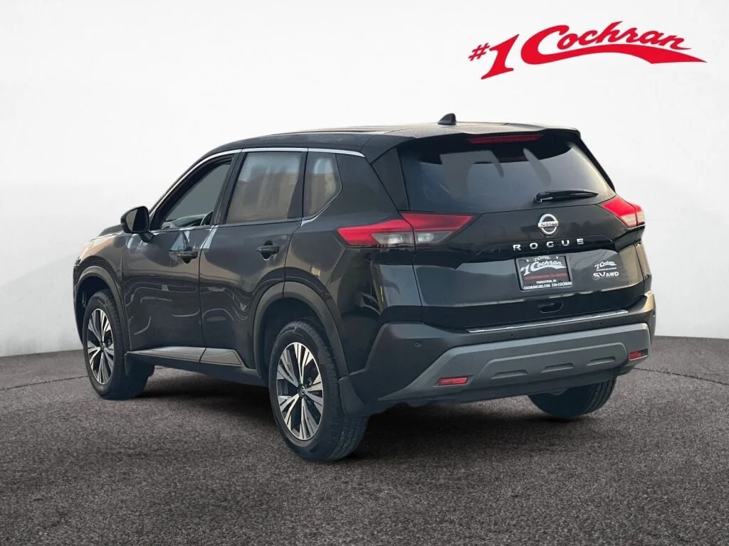 Used 2021 Super Black Nissan SV image 23