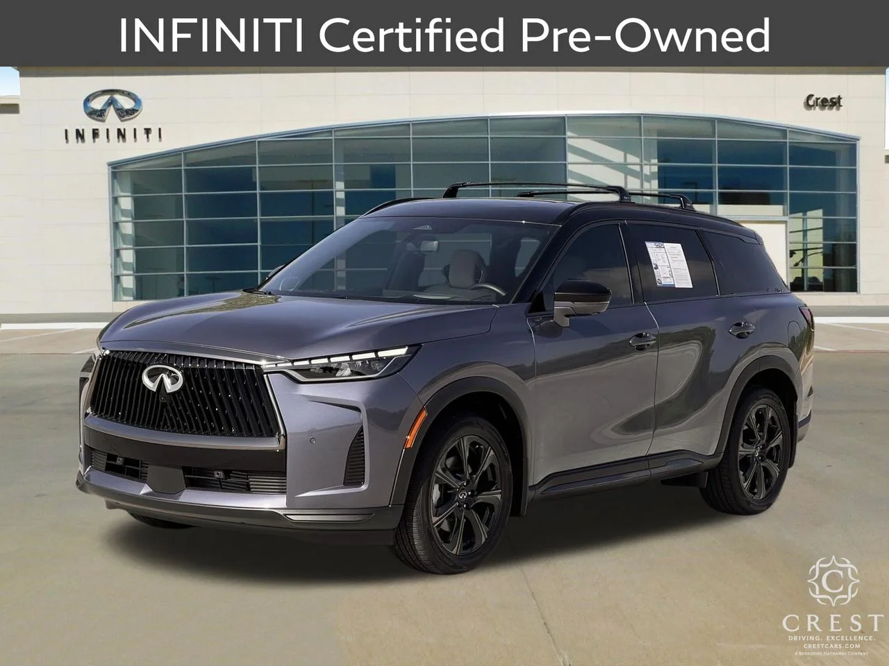 Certified Used 2027 Moonbow Blue Black Obsidian INFINITI AUTOGRAPH image 9