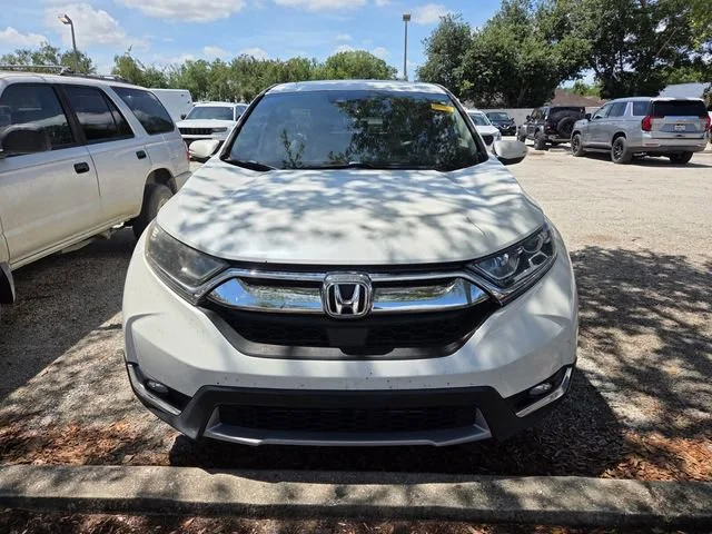 Used 2018 Honda CR-V EX with VIN 2HKRW1H5XJH517712 for sale in Lutz, FL